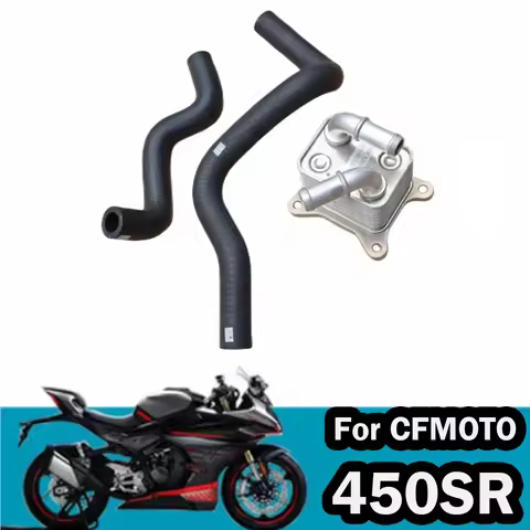 Suitable For CFMOTO Motorcycle 450SR 450 SR Oil Cooler Assembly CF400-6 Original Engine Oil Radiator