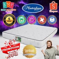 Masterfoam SleepZee Queen / King Size 8″ Mattress Tilam Natural Foam Topping Mattress - 5 Years Warr