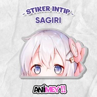 Sticker Intip Sagiri Eromanga Sensei / stiker anime waterproof