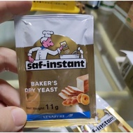 Saf Instant Gold Bakers dry Yeast 11g May 5, 2027 for baking dough with sugar