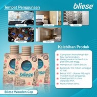 BLIESE Wooden Cap Hanging Perfume AIR FRESHENERS Car Wardrobe Office Toilet Perfumes Air Wick Glade 