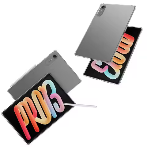 Transparent TPU Protective Case for Idea Tab Pro Gen 2 Table Drop Protection Shockproof Cover