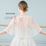 Bolero Wedding PartyWanita White Wedding Accessories Bww036