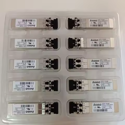 New AVAGO 10GB SFP Module AFBR-709SMZ 850nm lc-lc SFP/10G Network Adapter General Switch /Avago 10G 