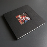 Linen DIY Self Adhesive Photo Album Photo Book Scrapbook Wedding/Baby Album 3R/4R/5R Birthday Gift A