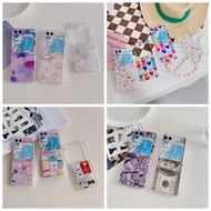 Slim Casing for Samsung Galaxy Z Flip6 Flip7 Fashion PC Samsung Z Flip 6 7 Z Flip Protection Phone C