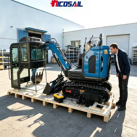 OKW25 Mini Crawler Excavator 20kw 18HP Euro 5 Engine CE Certified 2416kg Operating Weight Small Hydr