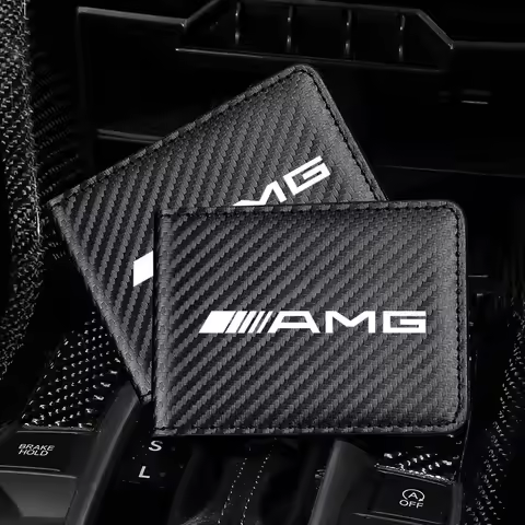 Car Driver's License Driving Document ID Credit bag For Mercedes Benz AMG W203 W204 W205 W211 W463 W