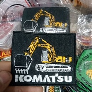Komatsu logo Komatsu embroidery logo Komatsu emblem Komatsu embroidery emblem