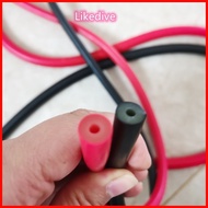 ⌒ ▱ ◑ Speargun Rubber for Fishing 3mm*12mm spearfishing band tubes Latex black Red Color
