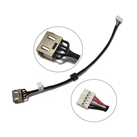 TTKK-DC Power Jack Harness Plug In Cable For LENOVO IDEAPAD G50-70 80 85 90 Models DC30100LE00 Charg