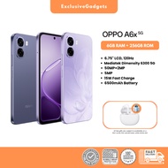 OPPO A6x 5G (6GB RAM + 256GB ROM) | OPPO Malaysia Warranty