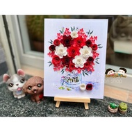 Handmade 3D card - size 15x19cm, card 8.3, October 20, November 20, anniversary