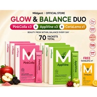 Mildgent Glow & balance combo (3 collagen +3Acv)+free lemon up