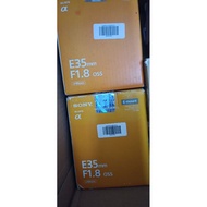 Box sony e35mm box usedsony e 35mm
