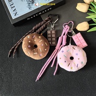 ADL Cute Doughnut Pendant, Keychain, Plush Doughnut, Claw Machine Doll, Plush Bag Pendant LE