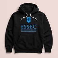 ESSEC Business School Singapore Unisex Fleece Sweater Black Cloth