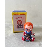 Popmart CHUCKY He Wants You For A Best Friend (Chucky and Alex) Figure Art Toy Halloween Gift Horror
