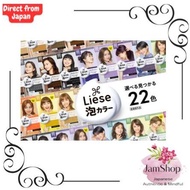 [30 colors] LIESE CREAMY BUBBLE COLOR Hair dye【Direct from JAPAN】