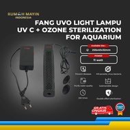 FANG UVO Light UVC Lamp + Ozone Sterilization for Aquarium Tank Filter