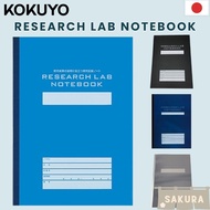 KOKUYO Research Lab Notebook A4 5mm Grid with Signature Section 80 Sheets No-LB208S