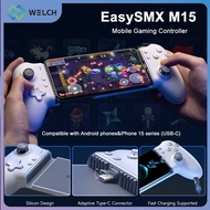 EasySMX M15 Mobile Phone Gamepad for Android & iPhone 15 Series Type-C Hall Effect Joystick Controll