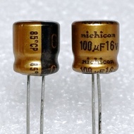 Nichicon SW 100uf 16v capacitor