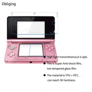 BLING 2pc Screen Protector Explosionproof Film for 3DS Scratchproof Film Shatterproof