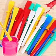 10-50pcs Precise Smear Tools with Flexible Blade, Multi-Color Plastic Glue Applicators for Leather C