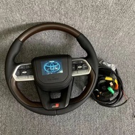 Toyota GR Electric Heating Multifunctional Steering Wheel Mahogany lc300 Style