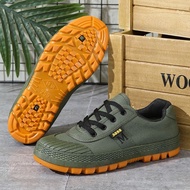 Construction Site Anti-Slip Free Shoes Low-Top Wear-Resistant Training Breathable Construction Site 
