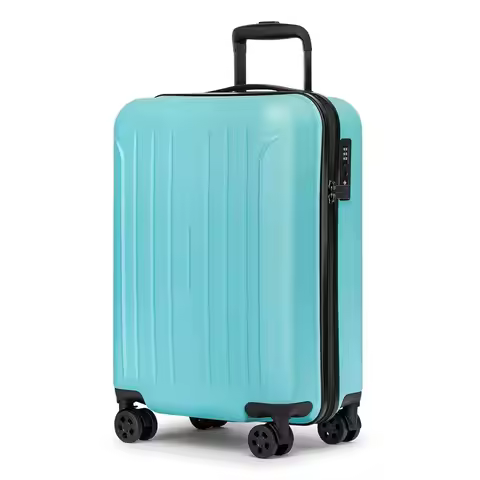 on luggage 22x14x9 Airline Approved Suitcase Hardshell With Double Spinner Wheels, PCABS TSA Lock Tr