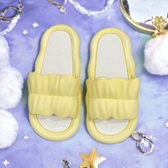 Sandal Selop Wanita Cute Cloud 6848 Sendal Rumahan Model Awan Bahan Karet Tebal Empuk Sendal Peva Ho