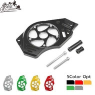 G GJ Suitable for Kawasaki ninja650 Z650 ER6N Aluminum Alloy Modified Chain Cover Protective Cover G