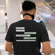 KATUN Cotton T-Shirt Chat with Money Pinjam | Dynasty Project Size S-3XL