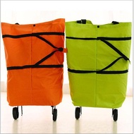 In Stock Wheel Bags Foldable Lightweight Elderly Shopping Cart Luggage Trolley Portable Handbag Trolley Bag with Wheels