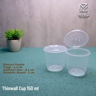 New Realese Thinwall Cup 150 Ml / Cup Pudding Agar / Cup Merpati 150
