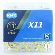 KMC โซ่11 สปีด 1/2 x11/128    รุ่นX11