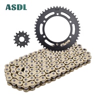 Motorcycle 520 chain 14T Front Sprocket & 46T Rear Sprocket Kit for KAWASAKI ZR250 A1-A5 Balius 91-9