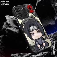 ITEL A60 Case - ITEL A60S Casing Itel Premium Matte Hard Casing - IMD Case - NRT Motif Hologram Case