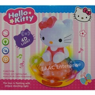 Hello Kitty Doll with 4D Dazzling Light Spin Lighting Ball -Bump & Go