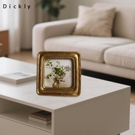 [Dickly] Vintage Picture Frame, Photo Display Holder, Elegant Picture Gallery, Art Photo Frame for D