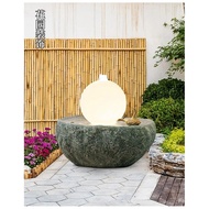 Star Light Water Decoration Modern Light Luxury Furniture Living Room Fountain Feng Shui Ball Opening Gift High-End Landscape
