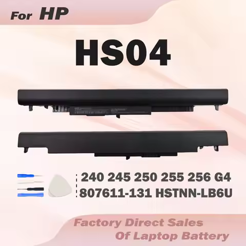 HS04 HSTNN-LB6V Laptop Battery Replace HS03 For HP 240 245 250 255 G4 TPN-C125 HSTNN-LB6U HSTNN-PB6S