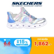 Skechers สเก็ตเชอร์ส รองเท้าเด็กผู้หญิง Girl Galaxy Light Shoes - 303707L-SMLT Air-Cooled Memory Foam