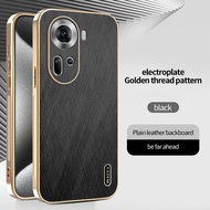 Casing For Oppo Reno11 Pro Reno11 Reno 11 Pro 11Pro 5G Phone case Electroplated edge Shockproof Casi