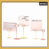 Vertical Metal Note Holder [Delivered from Taiwan] Polaroid Photo Holder Photo Holder Message Holder