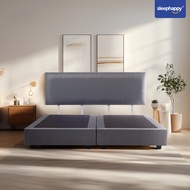 SleepHappy ชุดหัวเตียง + ฐานเตียง พร้อมที่นอน รุ่น Atlantis V2 หนา 10 นิ้ว ที่นอนพ็อกเก็ตสปริง เสริม