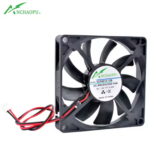 ACP8015 8cm 80mm fan 80x80x15mm DC5V 12V 24V 2pin cooling fan for router chassis power supply charge
