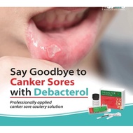 Debacterol canker sore relief